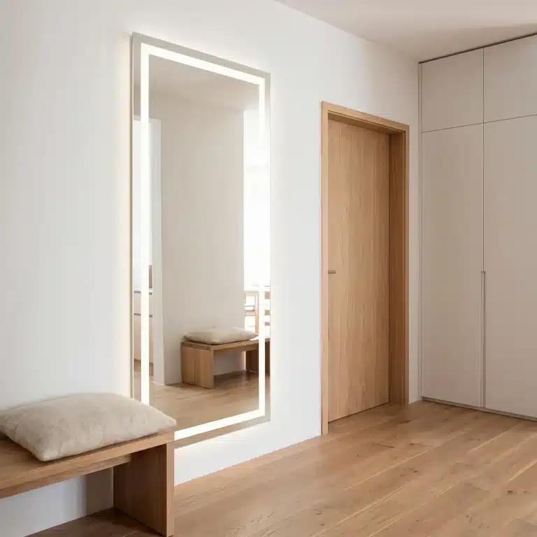 Lustro LED podświetlane prostokątne Amsterdam – zdjęcie 5