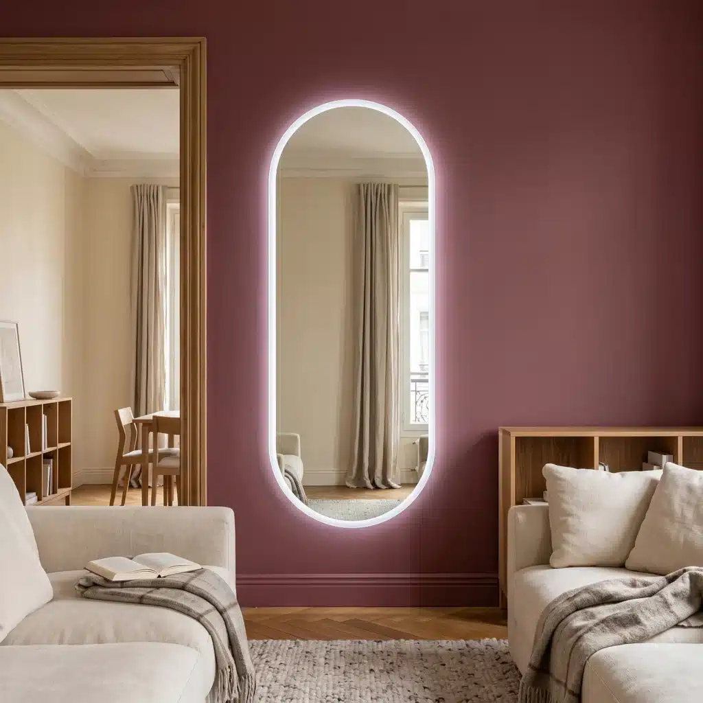 Lustro LED podświetlane owalne Cardiff — Wyposażenie