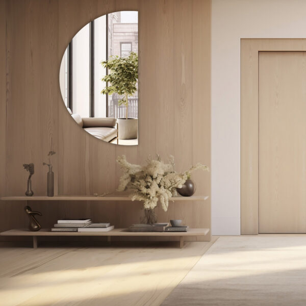 Lustro półokrągłe na wymiar Sewilla