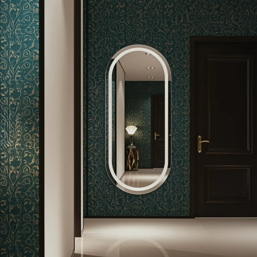 czy lustro led musi być podłączone do prądu